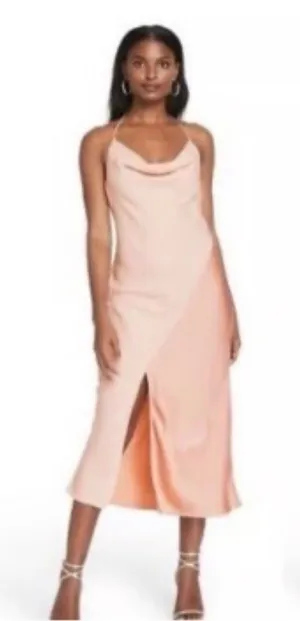 Cushnie pink maxi dress thumbnail 1