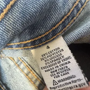 Rewash Jeans Womens 4 Blue Medium Wash Low Rise Flare Stretch bell bottoms y2k thumbnail 10