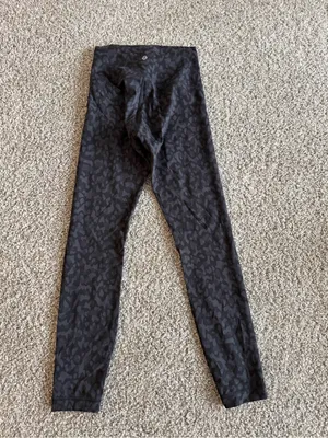 Lululemon Wunder Train High-Rise Tight 25" Formation Camo Deep Coal Multi SZ 4 thumbnail 3