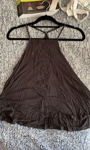 American Eagle Soft And Sexy Gray Tank thumbnail 1