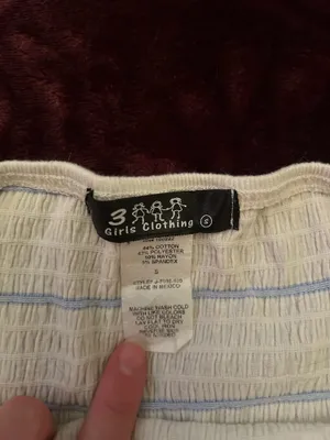 3 Girls Clothing Tank White thumbnail 3