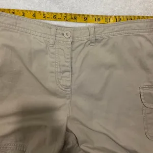 American Eagle Outfitters Womens Tan Brown Shorts Small Y2K Cargo Gorpcorp thumbnail 5