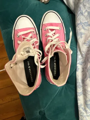 Pink Platform Converse thumbnail 3