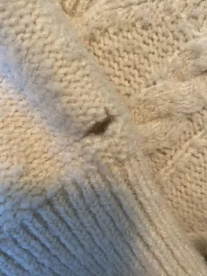 Target A New Day Beige Grandma Sweater thumbnail 4