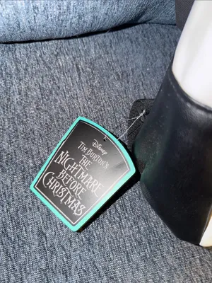 NWT Disney The Nightmare Before Christmas Tag Accent - BLACK & WHITE thumbnail 2