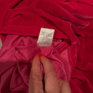 Entro Hot Pink‎ Velvet Button-Down Tunic Shirt Dress – Sz Small – Boho thumbnail 7