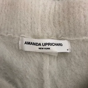 Amanda Uprichard Charlett Cozy Pant Ivory Off White Furry Fuzzy Pants Medium thumbnail 9