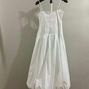 NWOT Farm Rio White Bubble Midi Dress Size S 100% Cotton thumbnail 5