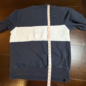John Galt Brandy Melville Los Angeles 1984 USA Flag Sweatshirt Navy Blue White M thumbnail 8
