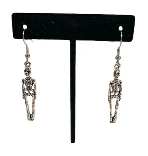 NWT 3 for $20 Silver Skeleton Dangle Fashion Pierced Earrings “you pick 3”‎ thumbnail 1