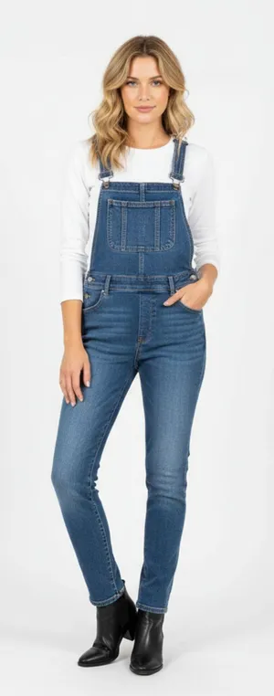 Gap Women's Blue Denim Overalls XS thumbnail 1