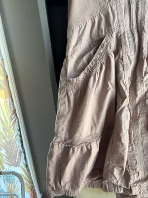 daily practice anthropologie cotton utility dress thumbnail 2