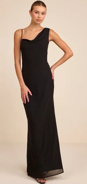 Lulus Black Maxi Dress thumbnail 1