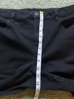 American Eagle Curvy High Rise Jegging Black Dream Stretch Womens Size 18 Long thumbnail 5