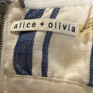 Alice + Olivia‎ Lucie Strapless Wide-Leg Linen Jumpsuit Size 2 thumbnail 8