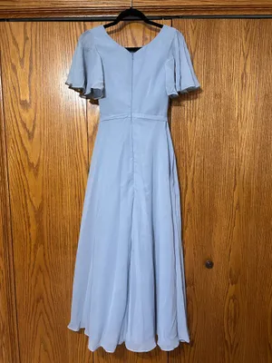 Dusty Blue Formal Dress Size XS thumbnail 4