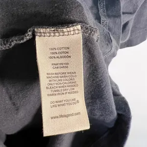 Life is Good Not All Who Wander Are Lost Camo Tree Graphic T-Shirt Gray‎ M thumbnail 5
