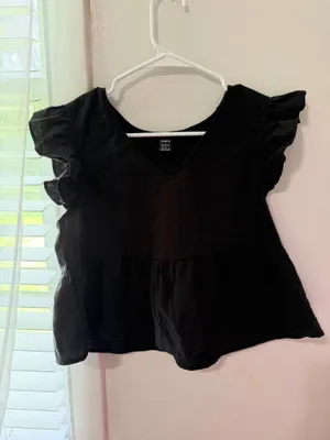 Women Vacation Peplum Butterfly Sleeve thumbnail 3