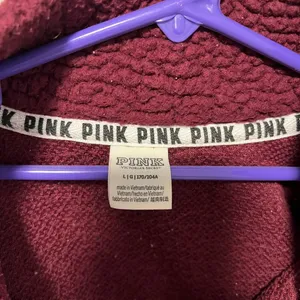 Maroon VS-Pink quarterzip thumbnail 3