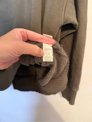 Aerie Down To Earth oversized quarter-zip‎ sweatshirt thumbnail 4