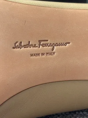 Salvatore Ferragamo Cap Toe Heels Shoes 9.5 thumbnail 5