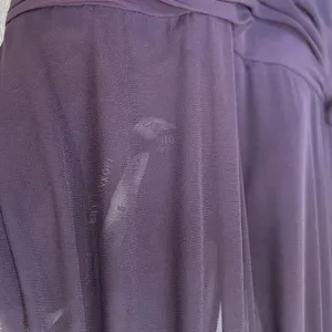 Bill Levkoff Elegant Dark eggplant Maxi Dress Rn82755 size 10 NWOT thumbnail 2