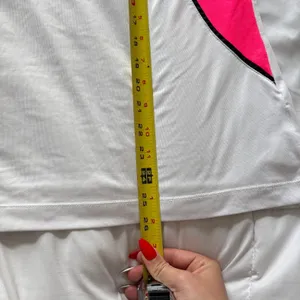 Tail White Label Polo Top T Shirt Womens XL Golf Pink White‎ Tennis Quiet Luxury thumbnail 2