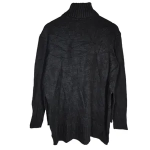 Joe Fresh Women's Small S P Black Acrylic‎ Turtleneck Sweater Long Sleeve thumbnail 2