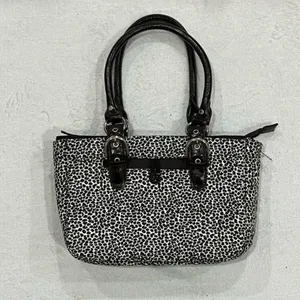 Luvali Changeable & Reversible Dark Brown Bag with Kaleidoscope/Jungle Cover thumbnail 13