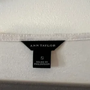 Ann Taylor Cream Blouse thumbnail 2