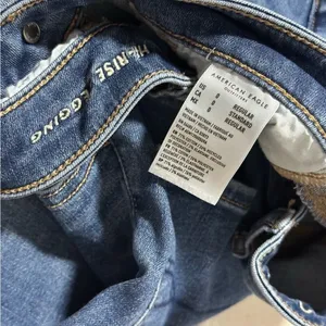 American Eagle Women Blue‎ Denim Hi-Rise Jegging Jeans Next Level Stretch size 0 thumbnail 7