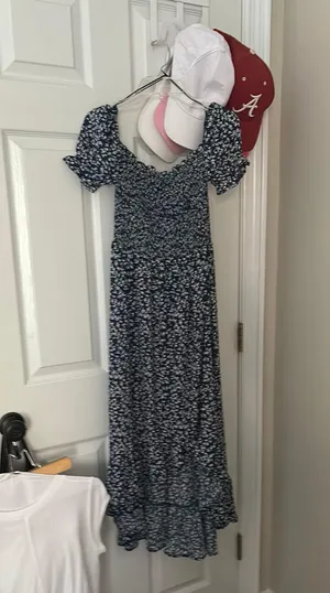 Francesca's Floral Dress thumbnail 1
