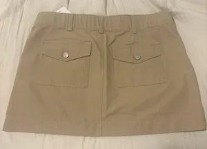 Aritzia Sunday Best Skirt Khaki Mini thumbnail 2