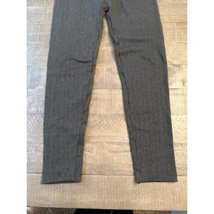 Aeropostale Women's Dark Gray Textured Knit Leggings Size Large thumbnail 3