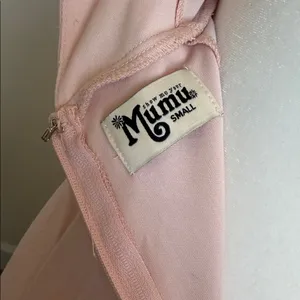 Show Me Your MuMu Jenn Maxi Dress Dusty Blush Pink Small thumbnail 7