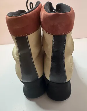 Timberland Tri-Color Nubuck Leather Boots Size 8M thumbnail 4