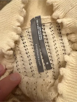 BY ANTHROPOLOGIE‎ Pointelle Mockneck Top thumbnail 7