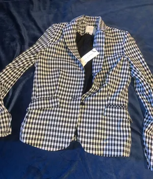 Checkered Blazer Xs thumbnail 1