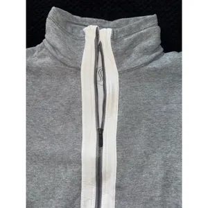Lululemon Women's Light as Warmth Jacket Grey Fleece Full Zip Size‎ 6 thumbnail 4