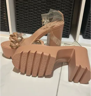 These Three Boutique Platform Heels Nude thumbnail 4
