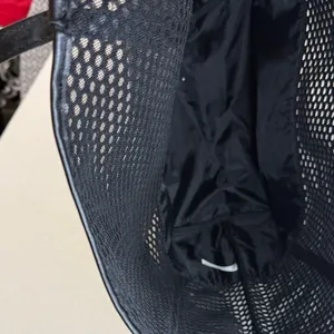Victoria's Secret Black and Pink Mesh Tote thumbnail 6