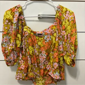 Billabong Beach Daze Floral Top NWOT thumbnail 2