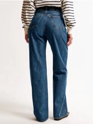 Abercrombie the High Rise Loose Jean thumbnail 2