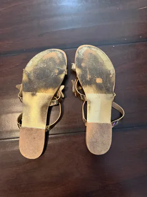 Vintage Havana bora gold sandals stars thumbnail 4