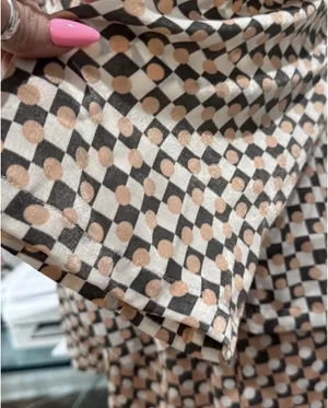 Splendid Satin Girlfriend Check Dot PJ Set thumbnail 9