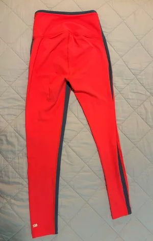 Splits59 Gray And Pink Leggings thumbnail 3