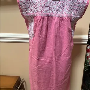 J.Marie Oaxaca Floral Embroidered Dress thumbnail 6