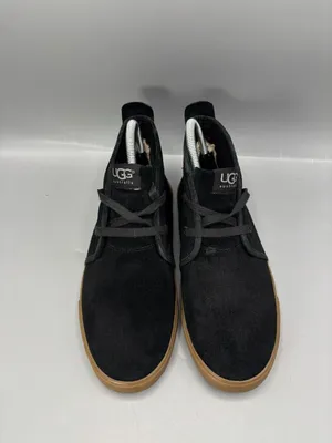 UGG Australia Chukka Boots Womens 5 Black Suede Lace Up Classic Heritage S/N3304 thumbnail 3