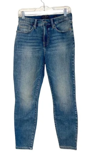 Lucky Brand Ava Mid Rise Skinny Ankle Jeans Denim Size 10 Medium Wash Streetwear thumbnail 1
