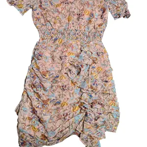 Walter Baker‎ Mars Floral Ruched Mini Dress Size: 4 thumbnail 3